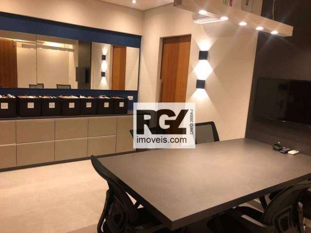 Sala à venda, 93 m² por R$ 630.000,00 - Encruzilhada - Santos/SP