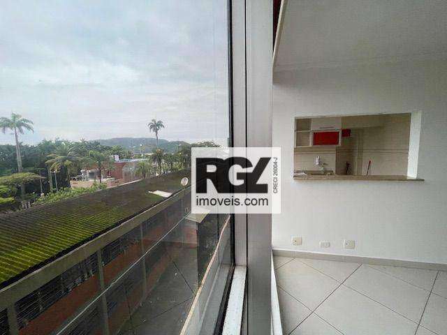 Apartamento VISTA MAR com 1 dormitório para alugar, 62 m² por R$ 5.000/mês - Aparecida - Santos/SP