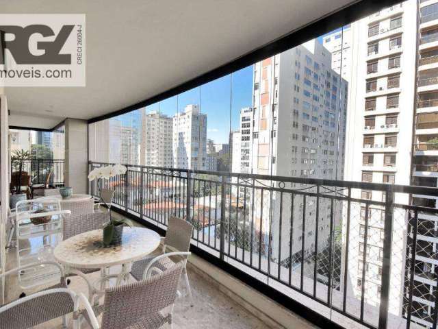 Apartamento 367m² quatro suítes cinco vagas jardim America