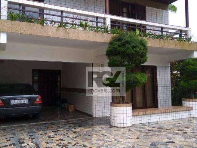 Casa com 4 dormitórios à venda, 376 m² por R$ 2.118.000,00 - Morro de Nova Cintra - Santos/SP