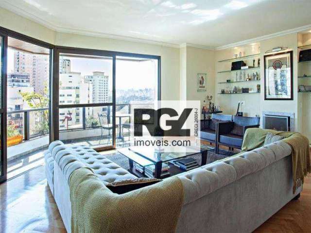 Apartamento em Moema 247m², com 4 Suítes ,4 vagas.