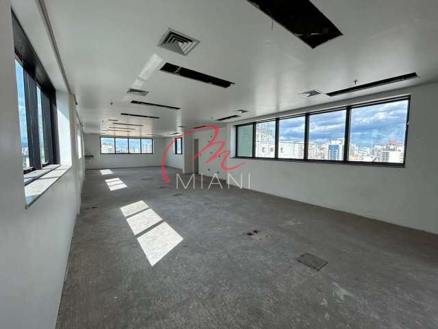 Sala comercial 112m2 em Santa Cecília com vista panorâmica 2 Vagas de Garagem