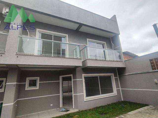 Sobrado com 3 dormitórios para alugar, 180 m² por R$ 3.678,00/mês - Hauer - Curitiba/PR