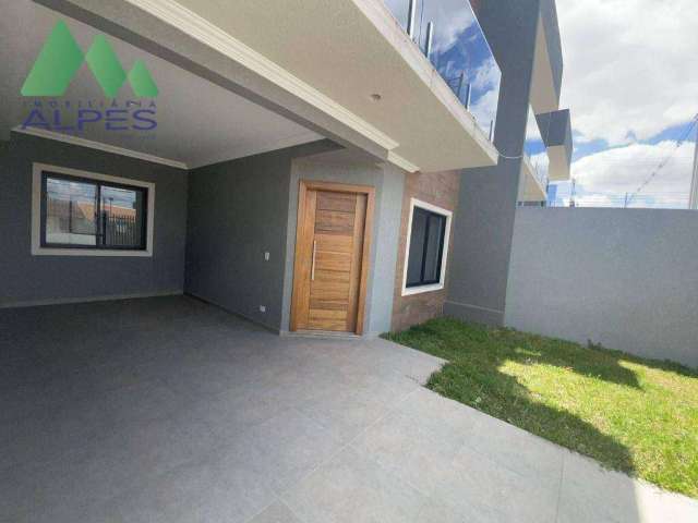 Sobrado com 4 dormitórios à venda, 135 m² por R$ 685.000,00 - Uberaba - Curitiba/PR