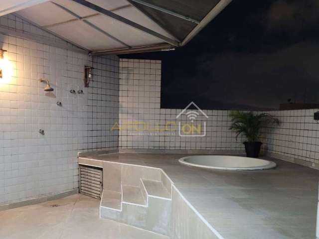 Cobertura Duplex - 3 Dorm - Vila Mathias - Santos