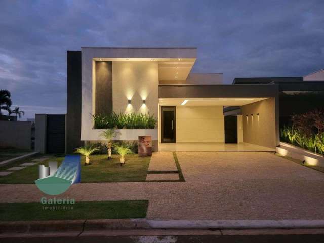 Casa em condomínio com 3 suítes à venda, 347m² - Bonfim Paulista