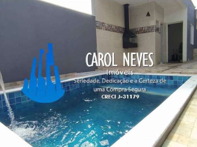 Casa 3 dormitórios suíte lado praia piscina financiamento bancário itanhaém