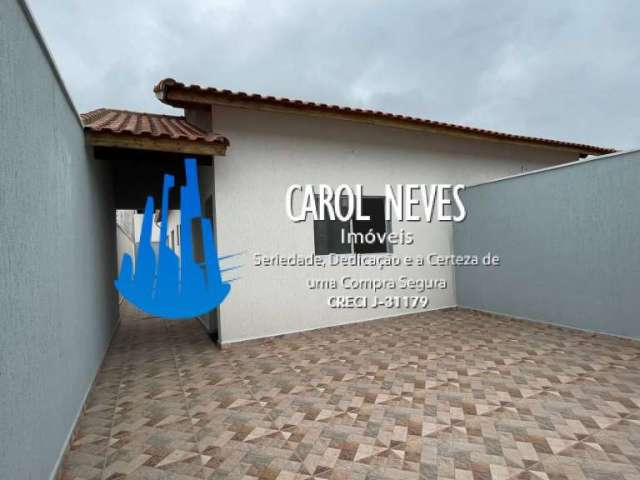 Casa nova 2 dormitórios 1 suíte lado pista financiamento bancário itanhaém