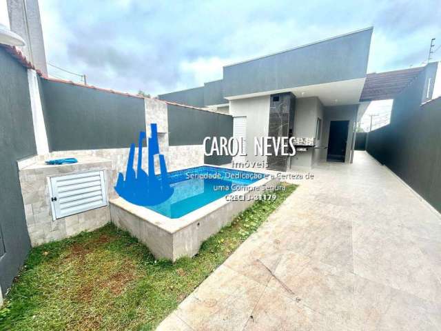 Casa nova 2 dormitórios 1 suíte lado praia financiamento bancário itanhaém