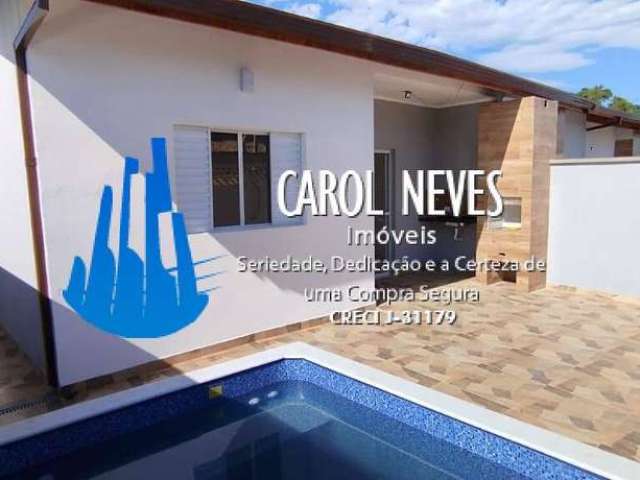 Casa nova 2 dormitórios 1 suíte financiamento bancário grandesp itanhaém