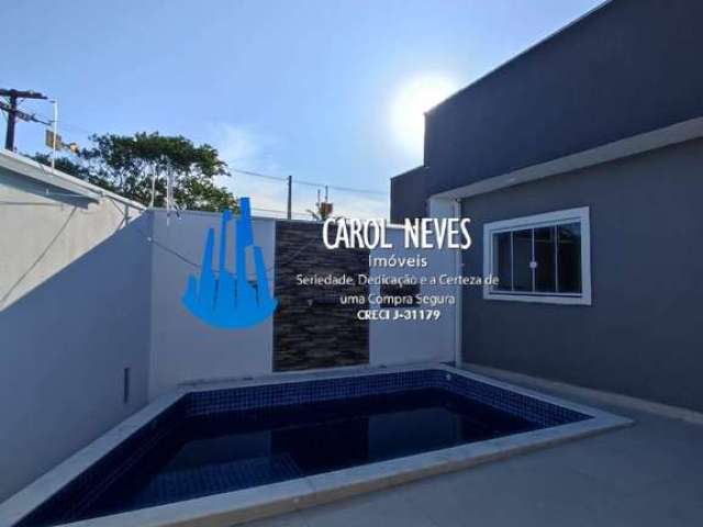 Casa nova 2 dormitórios 1 suíte lado praia financiamento bancário itanhaém