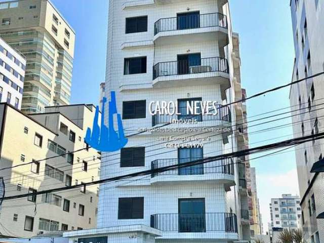 Apartamento 2 dormitórios lado praia financiamento bancário praia grande