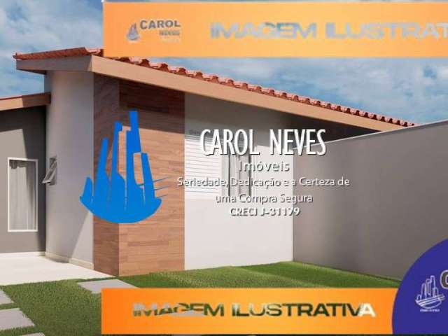 Casa nova 2 dormitorios 1 suite lado praia financiamento bancario itanhaem