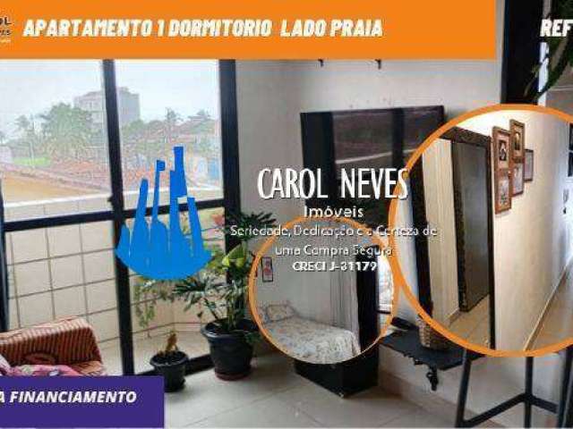 Apartamento 1 dormitorio financiamento bancario lado praia mongagua