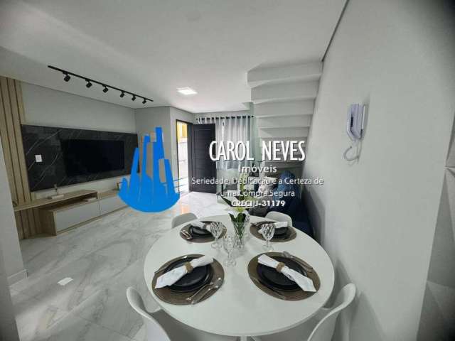 Casa nova 2 suites em condominio lado praia financiamento itanhaem