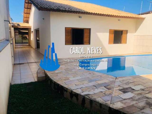 Casa 3 dormitórios suíte piscina lado praia financiamento bancário itanhaém