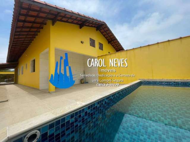 Casa nova 2 dormitórios suíte piscina financiamento bancário mongaguá