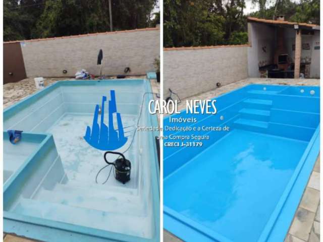 Casa 2 dormitórios piscina churrasqueira à vista campos elíseos itanhaém