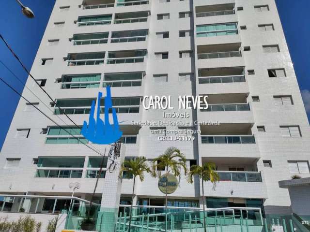 Apartamento 2 dormitórios lado praia à vista jardim cascata mongaguá