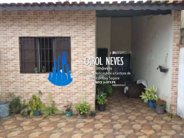 Casa 2 dormitórios lado pista itaguaí mongaguá