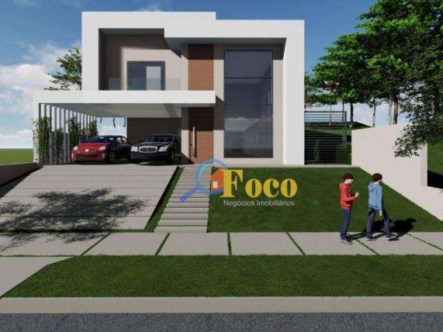 Casa com 3 dormitórios à venda, 281 m² por R$ 2.150.000,00 - Condomínio GSP Art's - Itatiba/SP