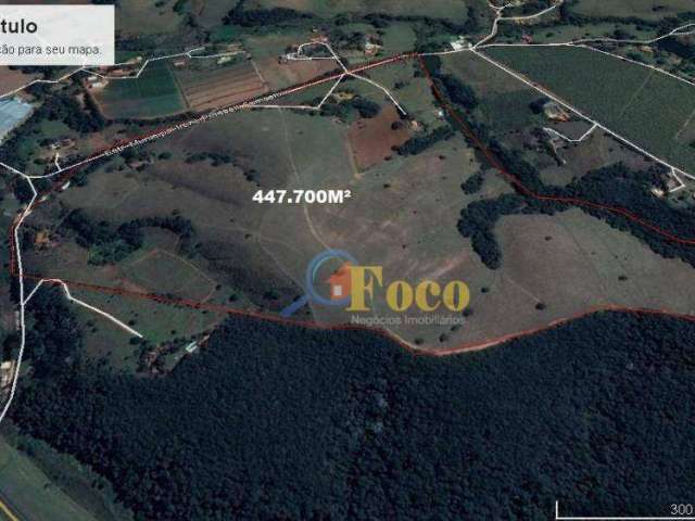 Área à venda, 447700 m² por R$ 17.500.000,00 - Morro Azul - Itatiba/SP