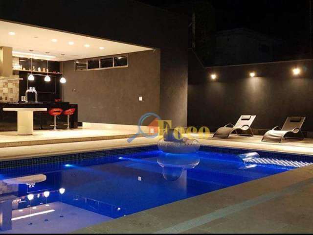 Chácara com 4 dormitórios à venda, 1500 m² por R$ 4.200.000,00 - Condomínio Ville de Chamonix - Itatiba/SP