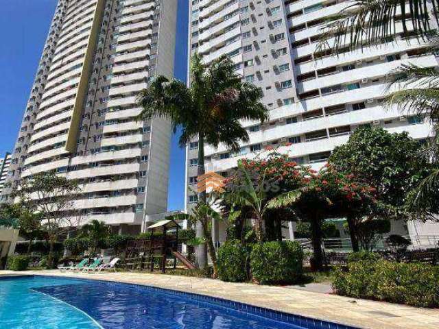 Apartamento mobiliado com 2 dormitórios à venda, 57 m² por R$ 299.000 - Ponta Negra - Natal/RN