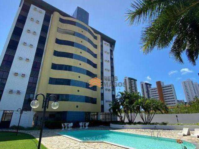 3/4 2 SUITE LOCALIZADO EM CAPIM MACIO.  O Residencial Brisa do Atlântico 92m² com sala, 3/4 sendo 2 com suíte, Varanda, Cozinha e vaga de garagem!