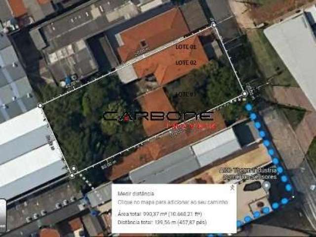 Terreno à venda na Rua Torquato Tasso, Vila Prudente, São Paulo por R$ 1.200.000