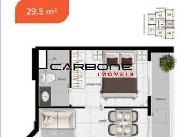 Apartamento com 1 quarto à venda na Rua Frei Diogo das Chagas, Jardim Ângela (Zona Leste), São Paulo por R$ 241.000