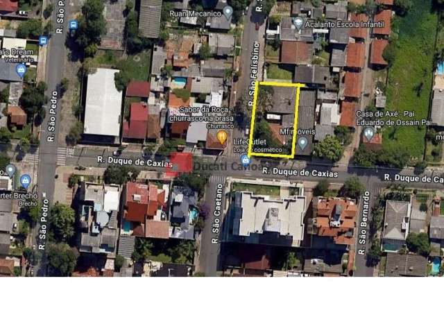 Terreno à venda na Rua São Felisbino, Marechal Rondon, Canoas, 990 m2 por R$ 3.834.000