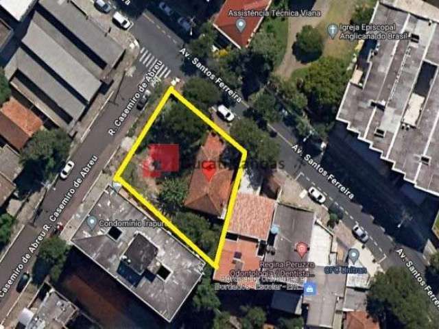 Terreno à venda na Rua Casemiro de Abreu, Marechal Rondon, Canoas, 638 m2 por R$ 1.490.000