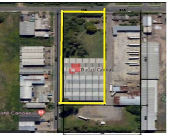 Terreno comercial para alugar na Rua Berto Cirio, São Luis, Canoas, 13261 m2 por R$ 50.000