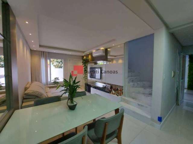 Casa em condomínio fechado com 3 quartos à venda na Rua Protásio Alves, Niterói, Canoas, 129 m2 por R$ 690.000