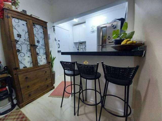 Kitnet com 1 dormitório à venda, 30 m² - Aparecida - Santos/SP