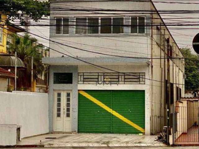 Loja, 570 m² a venda por R$ 2.000.000 ou aluguel por R$ 15.000/mês - Encruzilhada - Santos/SP