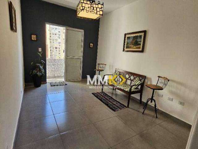 Apartamento com 1 dormitório à venda, 46 m²  - Boqueirão - Santos/SP