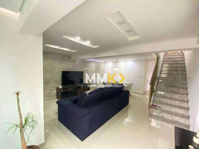 Casa com 4 dormitórios à venda por R$ 1.700.000,00 - Aparecida - Santos/SP