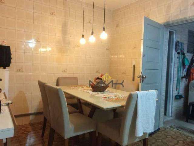 Casa com 2 dormitórios à venda, 90 m²  - Estuário - Santos/SP