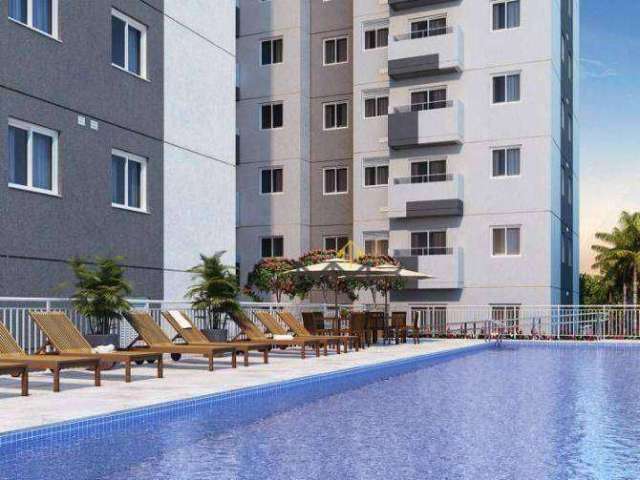 Apartamento com 2 dormitórios à venda, 42 m² - Jabaquara - Santos/SP