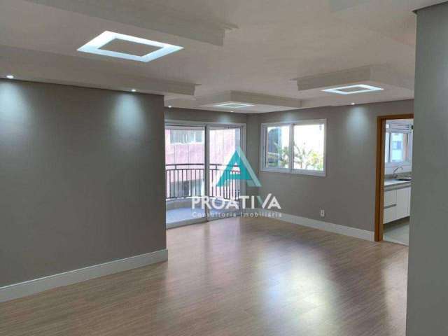 Apartamento com 3 dormitórios à venda, 118 m² - Vila Valparaíso - Santo André/SP