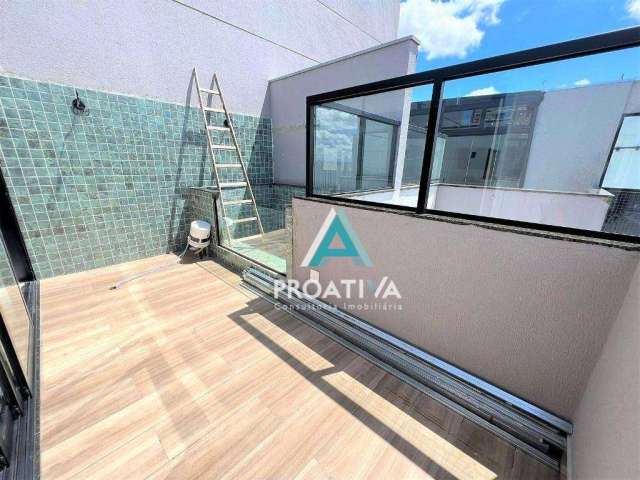 Cobertura à venda, 90 m² por R$ 970.000,00 - Campestre - Santo André/SP