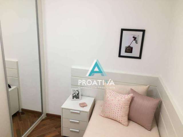 Apartamento com 3 dormitórios à venda, 86 m² - Vila Alzira - Santo André/SP