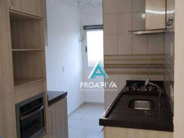 Apartamento com 2 dormitórios à venda, 51 m²  - Parque Erasmo Assunção - Santo André/SP