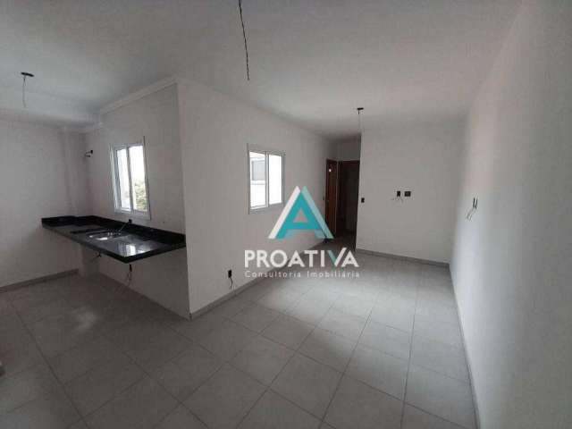 Cobertura com 2 dormitórios à venda, 81 m²  - Vila Guiomar - Santo André/SP