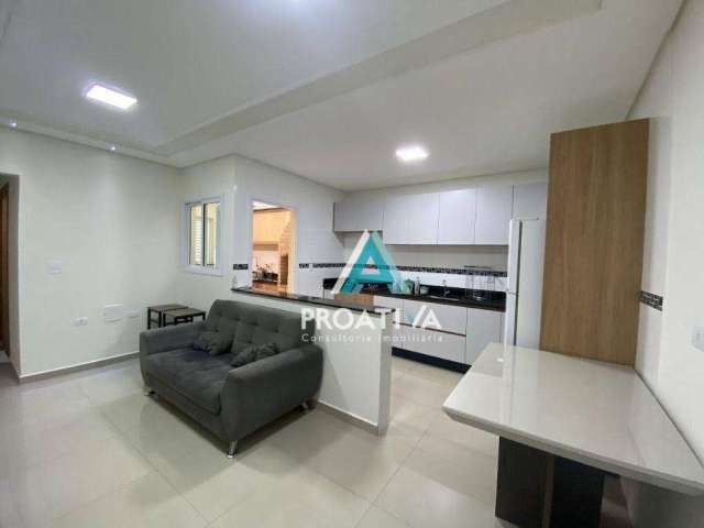 Apartamento com 2 dormitóriosl à venda, 66 m² - Parque João Ramalho - Santo André/SP