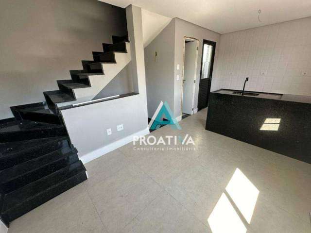 Sobrado com 2 dormitórios à venda, 72 m²- Vila Alzira - Santo André/SP