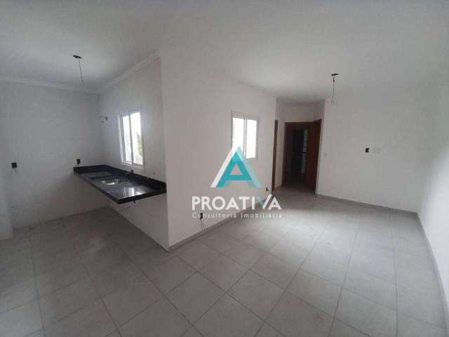 Apartamento com 2 dormitórios  47 m² - Vila Guiomar - Santo André/SP