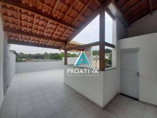 Cobertura com 2 dormitórios à venda, 81 m² - Vila Guiomar - Santo André/SP